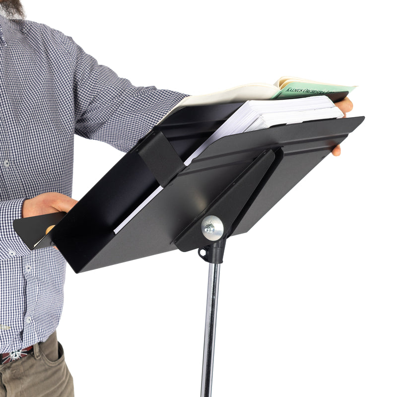 Manhasset Director Music Stand - Double Layer Desk For Book Storage