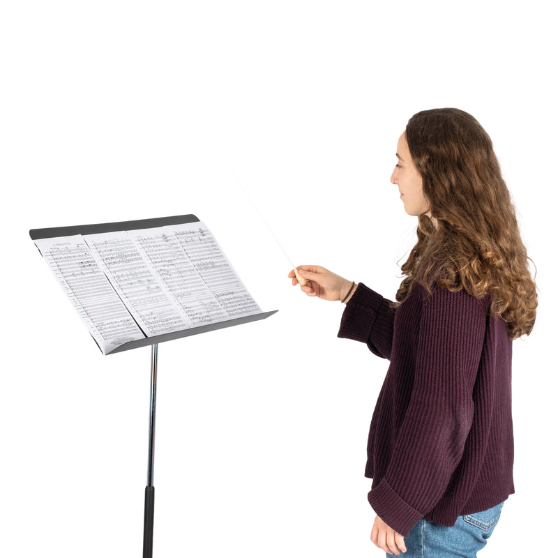 Manhasset Fourscore Music Stand - Super Wide Desk Fits 4 Pages