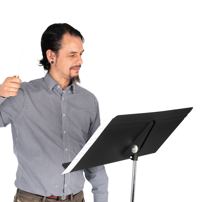 Manhasset Fourscore Music Stand - Super Wide Desk Fits 4 Pages