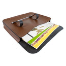 Oxford Traditional leather music case - Chestnut brown