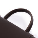 Oxford Traditional leather music case - Chocolate brown