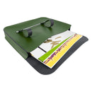 Oxford Traditional leather music case - Dark green