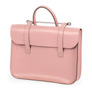Oxford Traditional leather music case - Baby pink
