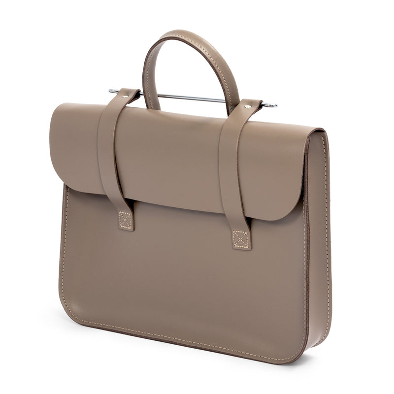 Oxford Traditional leather music case - Autumn tan