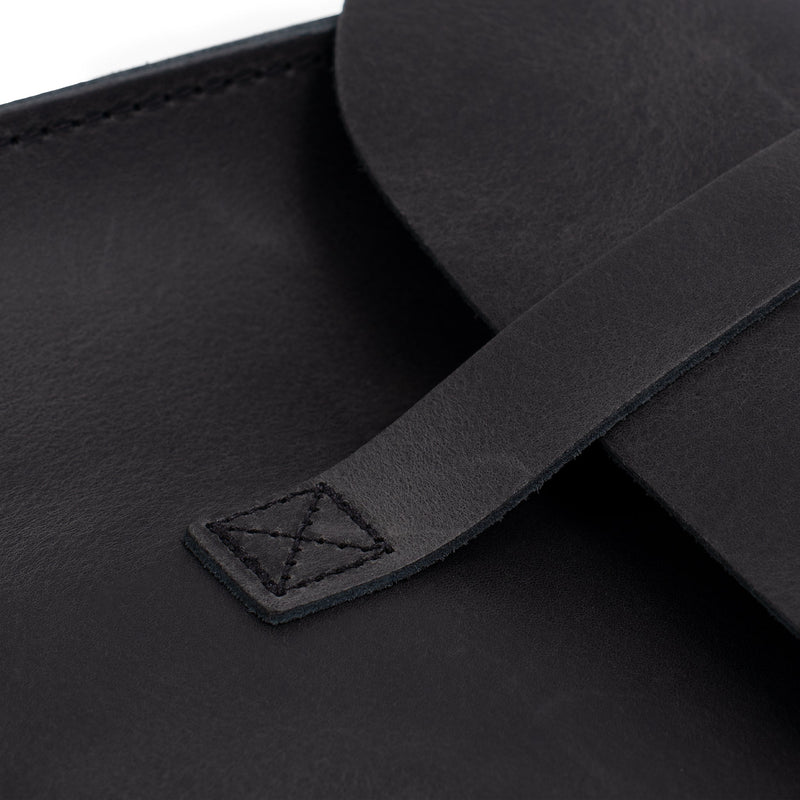 Oxford Traditional leather premium music case - Anthracite