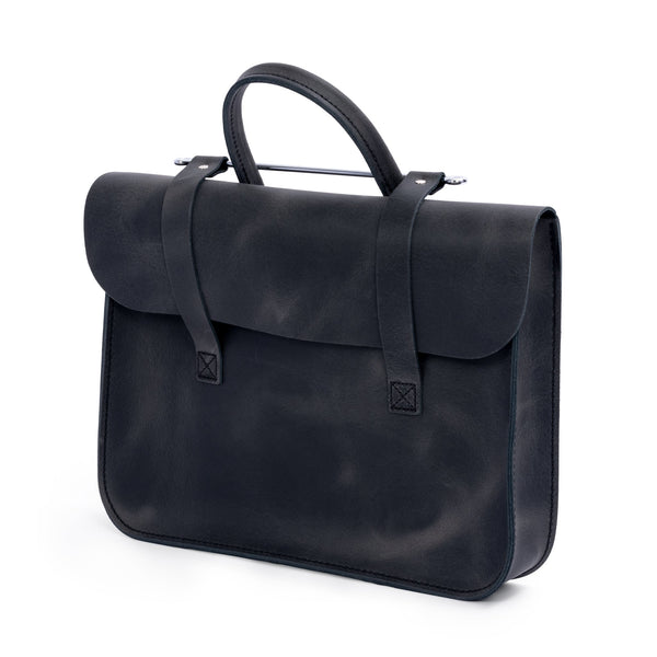 Oxford Traditional leather premium music case - Anthracite