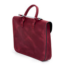 Oxford Traditional leather premium music case - Bordeaux