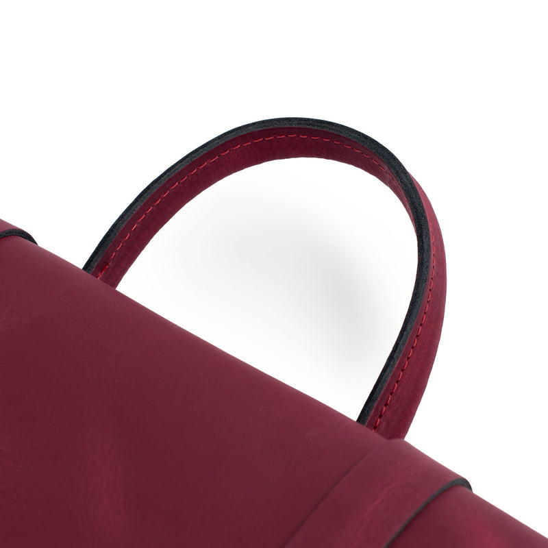 Oxford Traditional leather premium music case - Bordeaux