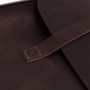 Oxford Traditional leather premium music case - Cacoa