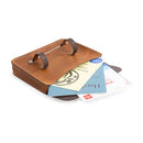 Oxford Traditional leather premium music case - Antique oak