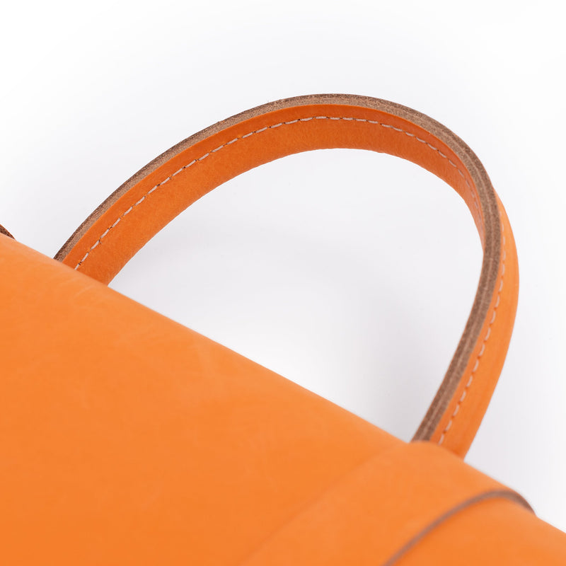 Oxford Traditional leather premium music case - Orange