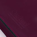Oxford Traditional leather premium music case - Plum
