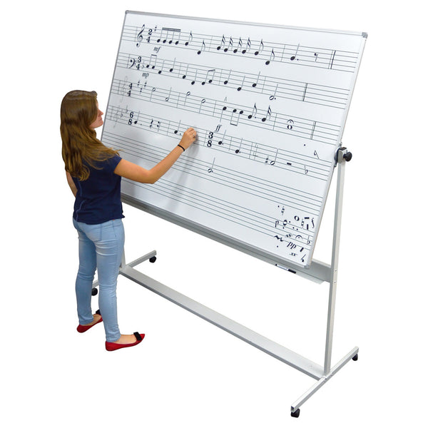 Magiboard Magnetic Single Sided Whiteboard - 180 X 120Cm