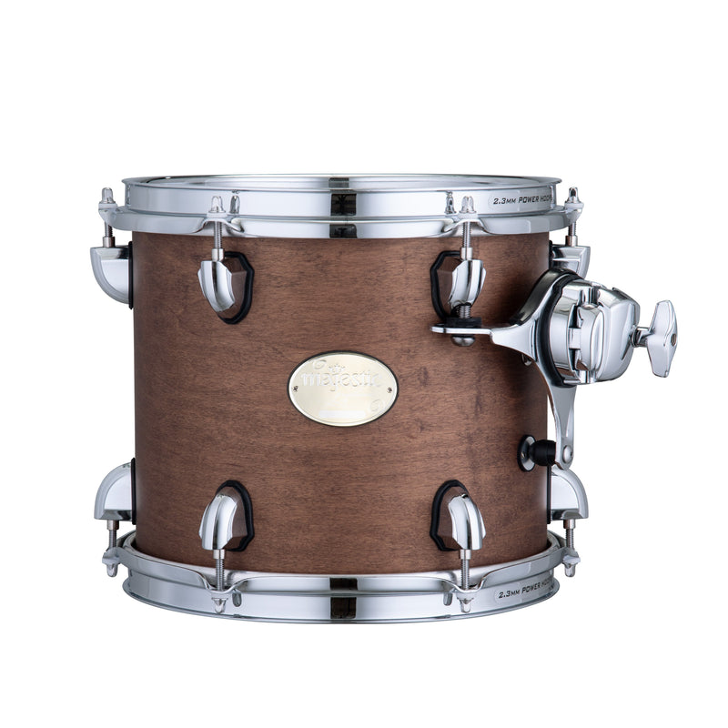 Majestic Prophonic double headed concert tom, dark coffee - 15"x13"