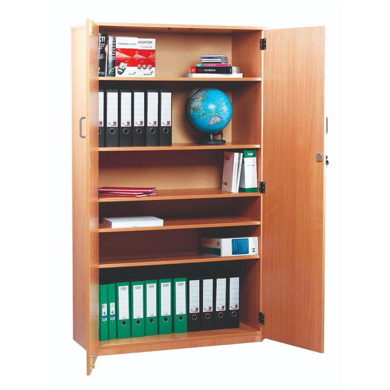 Monarch large cupboard with 1 fixed & 4 adjustable shelves