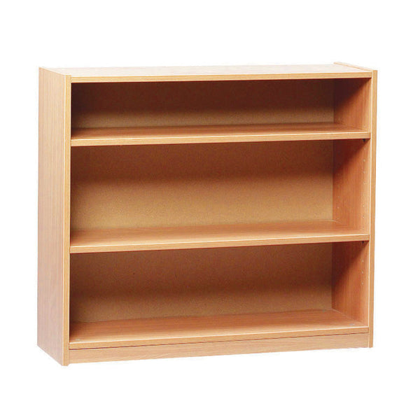 Monarch MEQ750BC open bookcase with 2 adjustable shelves
