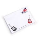 Sticky Notes with electric guitars design