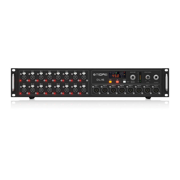 Midas DL16 stagebox - 16 inputs, 8 outputs