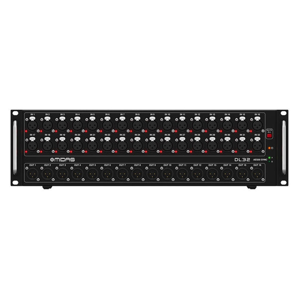 Midas DL32 stagebox - 32 inputs, 16 outputs