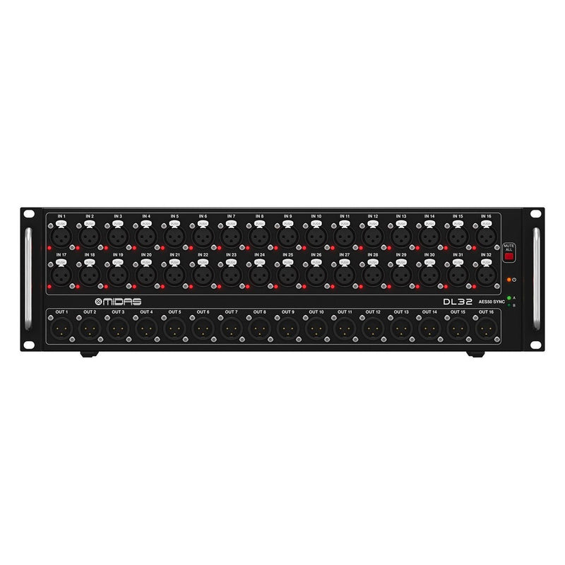 Midas DL32 stagebox - 32 inputs, 16 outputs