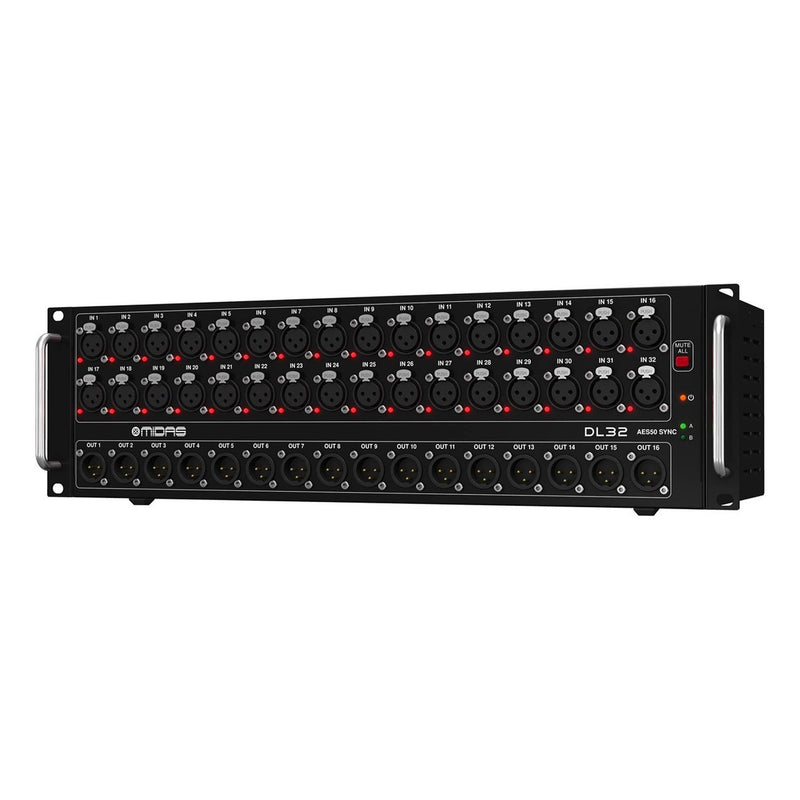 Midas DL32 stagebox - 32 inputs, 16 outputs