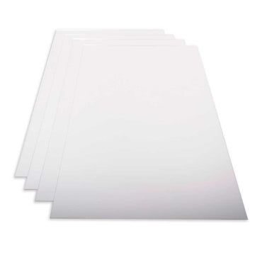 Double Sided Plastic Mirror 300x200mm (Pack of 4)