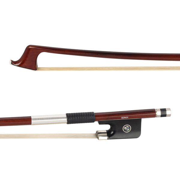 Sonix Student Sandalwood Cello Bow - 1/4 Quarter Size