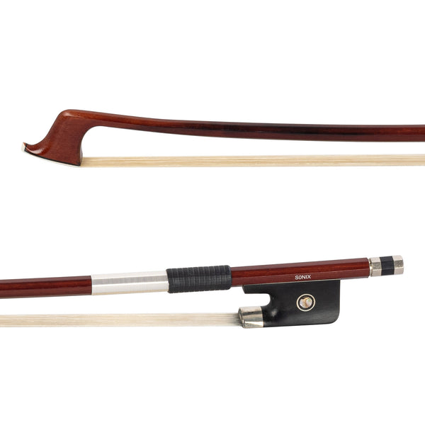 Sonix Student Sandalwood Cello Bow - 1/8 Eighth Size