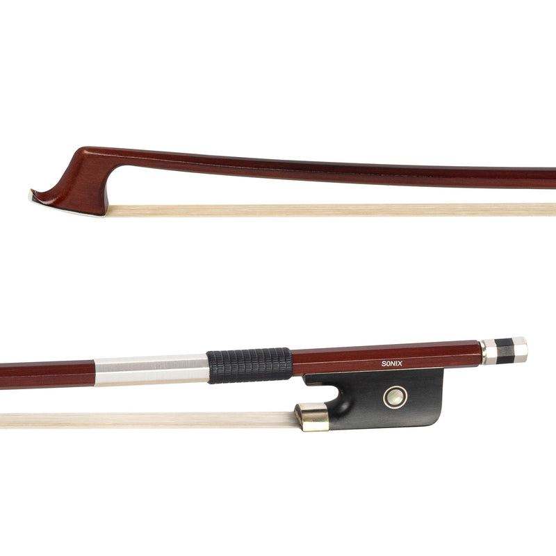 Sonix Student Sandalwood Cello Bow - 3/4 Three Quarter Size