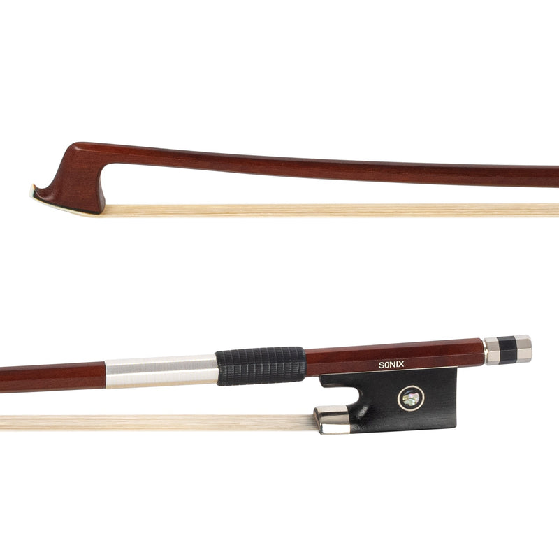 Sonix Student Sandalwood Violin Bow - 1/8 Eighth Size