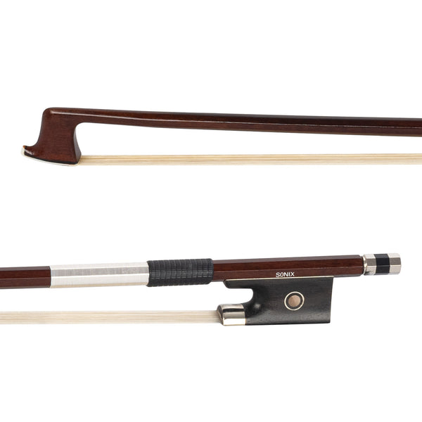 Sonix Student Sandalwood Violin Bow - 3/4 Three Quarter Size