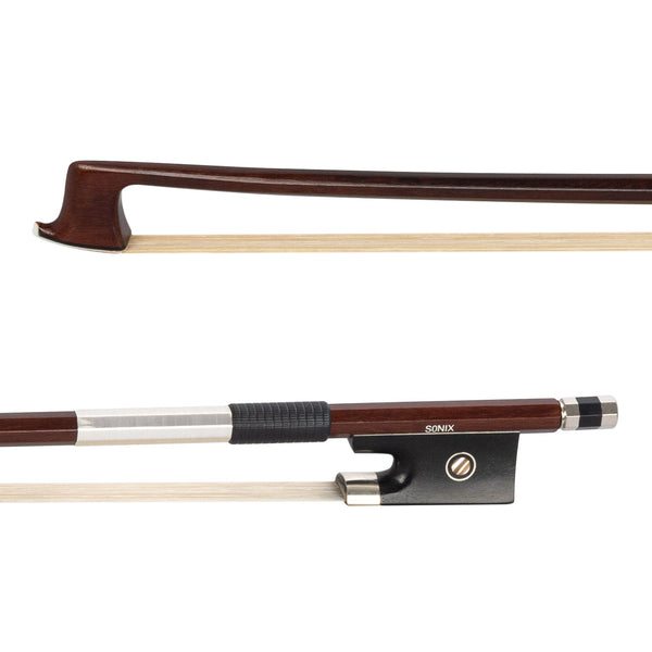 Sonix Student Sandalwood Violin Bow - 4/4 Full Size