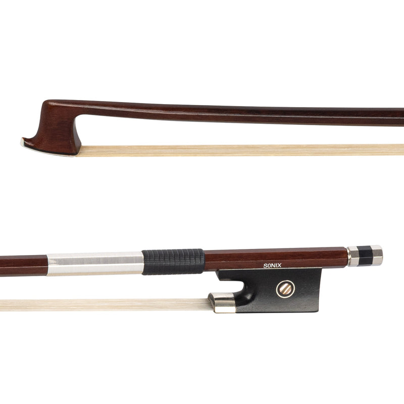 Sonix Student Sandalwood Violin Bow - 4/4 Full Size