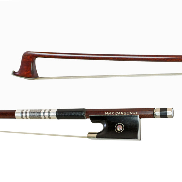 Mmx Carbon Composite ** 4/4 Violin Bow With Wood Veneer