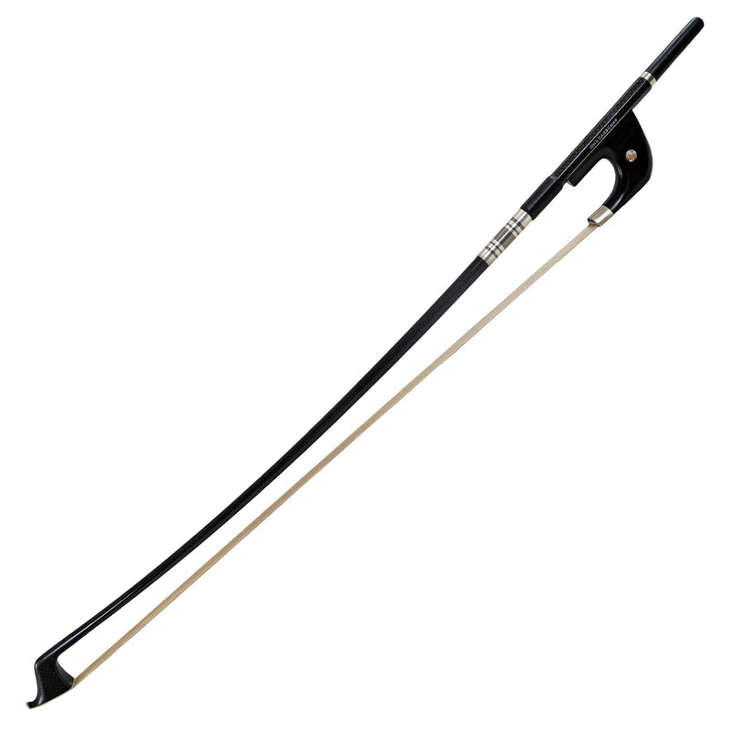 MMX Carbon composite German 3/4 double bass bow with ebony frog