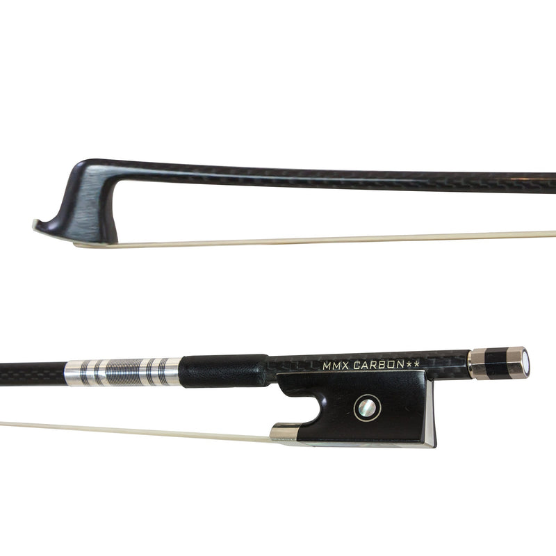 MMX Carbon composite violin bow with ebony frog - 3/4 size