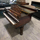 Restored Steinway Model A grand piano in polished rosewood