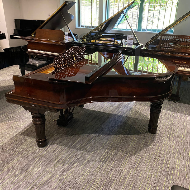 Restored Steinway Model A grand piano in polished rosewood