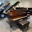 Restored Steinway Model O grand piano in satin rosewood
