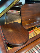 Restored Steinway Model O grand piano in satin rosewood