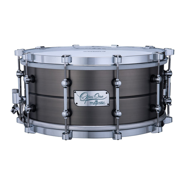 Majestic Opus One brass concert snare drum - 14"6.5"