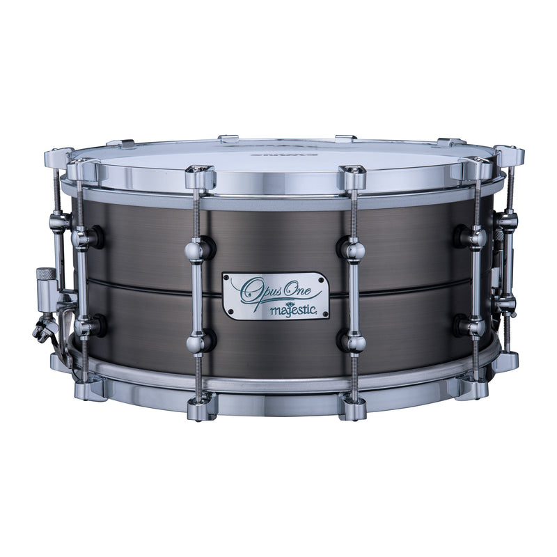 Majestic Opus One brass concert snare drum - 14"6.5"