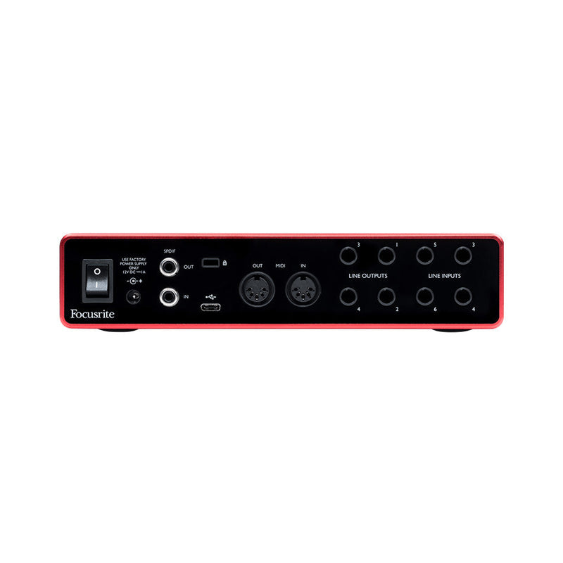 Focusrite Scarlett 8I6 (3Rd Gen) Audio Interface
