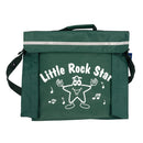 Primo music bag with 'Little rock star' design - Green