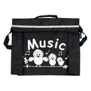Primo music bag with 'Music' bird design - Black