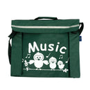 Primo music bag with 'Music' bird design - Dark green