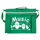 Primo music bag with 'Music' bird design - Light green
