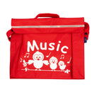 Primo music bag with 'Music' bird design - Red