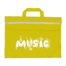 Duo music bag with musician design - Yellow