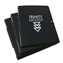 Choral music folder with custom print design - Black